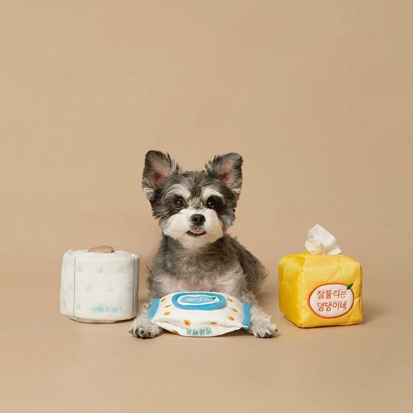 Papier toaletowy Puppy Nose Work Zestaw 3 sztuk, różne kolory, 1 zestaw