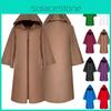 Hooded Warrior Jedi Cloak Cape Robe Costume Cosplay Halloween Party