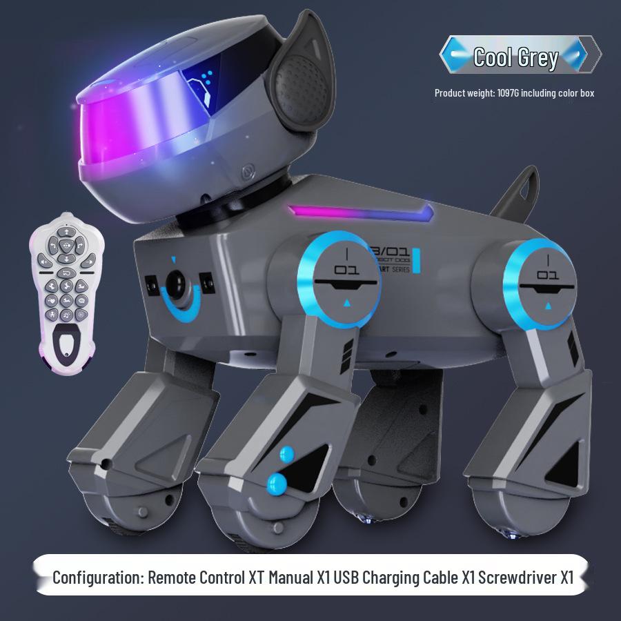 

Умный робот-собака с дистанционным управлением - Интерактивная электрическая игрушка для детей