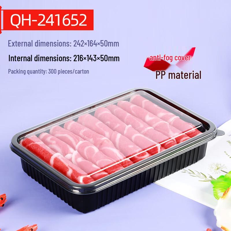 Shixun Anti-Fog Meat Roll Packaging Containers