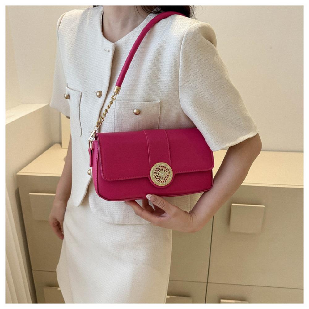 Minority women's diagonal cross hand-held single shoulder small square bag armpit bag