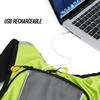 18L LED voice-controlled light-up lamp. Suitable for outdoor activities such as cycling, skateboarding, night running, and children's backpacks.