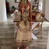 Women's European and American Cross-border New Women's Clothing Fashion Casual Printing Suspender Dress Long Dress Source Factory Hair