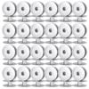 100pcs Aluminum Industrial Sewing Machine Bobbins 6-5 Oblique Aluminum Bobbins  Industrial Sewing