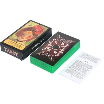Tarotová paluba Věštění Fate Ace Of Pentacles Tarotová karta Věštění Oracle Card Friend Neformální párty zábava Stolní hra snadné použití
