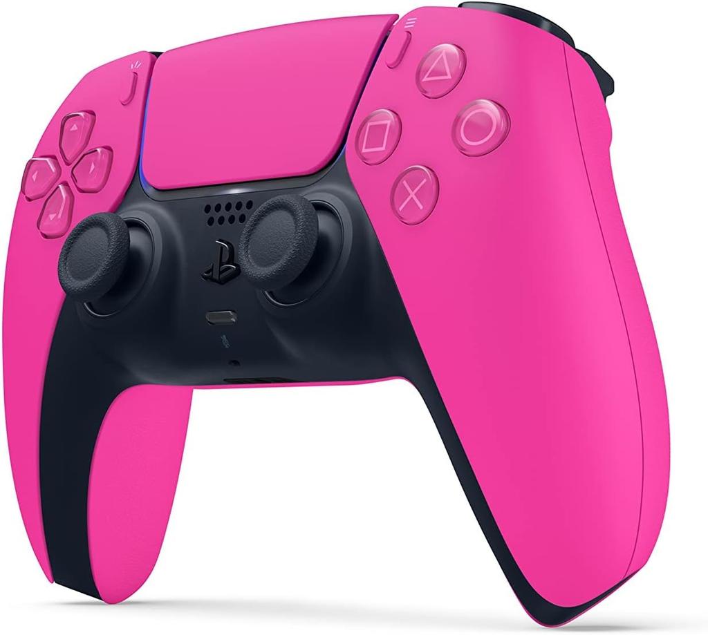 Genuine DualSense Wireless Controller Nova Pink with Astro Bot Design Cord Holder (CFI-ZCT1J03)