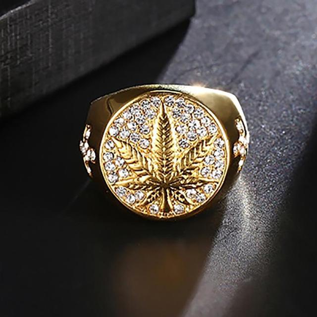 Kovové lesklé prsteny pro muže Geometrická šířka Signet Square Finger Styl Punk Módní prsten Šperky Příslušenství Velkoprodej