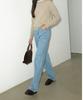 EMKM Signature Semi-Wide Denim Pants_Middle Blue