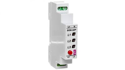 Modular Lamp 3-Phase Red Led 3X400V With Button Son-3 Zp 002471410