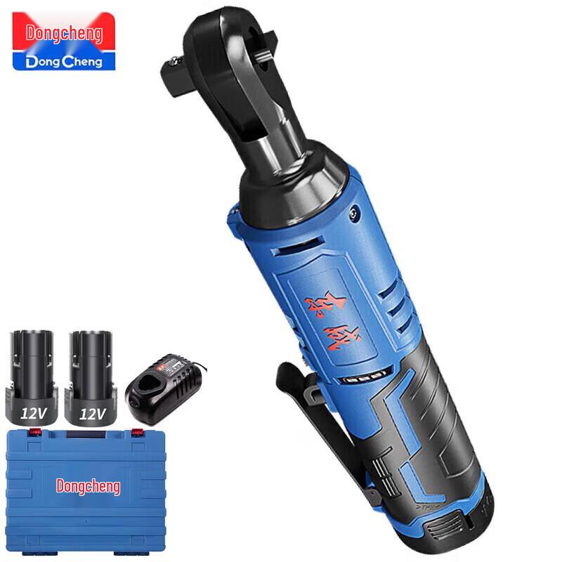 Dongcheng Cordless Right-Angle Ratchet Wrench CN plug (adapter included)