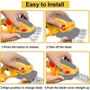 2-in-1 Gardening Tools Handheld Trimmer For Makita 18V BL1850 BL1840 BL1440 Li-ion Battery Gardening Hedge Trimmers