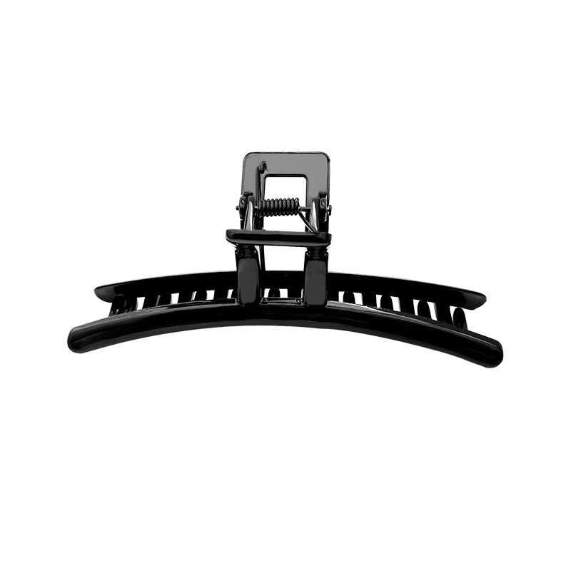 Versatile Korean Design: Oversized Square Arc Hairpin Shark Clip