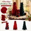 Velvet Bow Christmas Tree Ornament DIY Woven Holiday Decoration