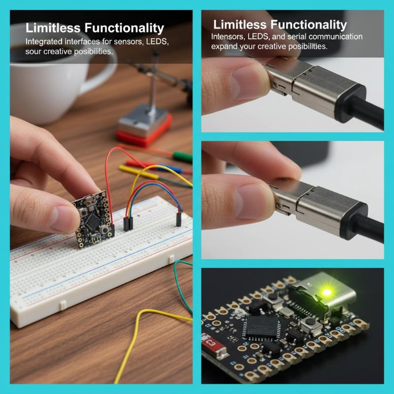ESP32-C6 SuperMini Development Board Microcontroller Programming Learning Controller Core Board