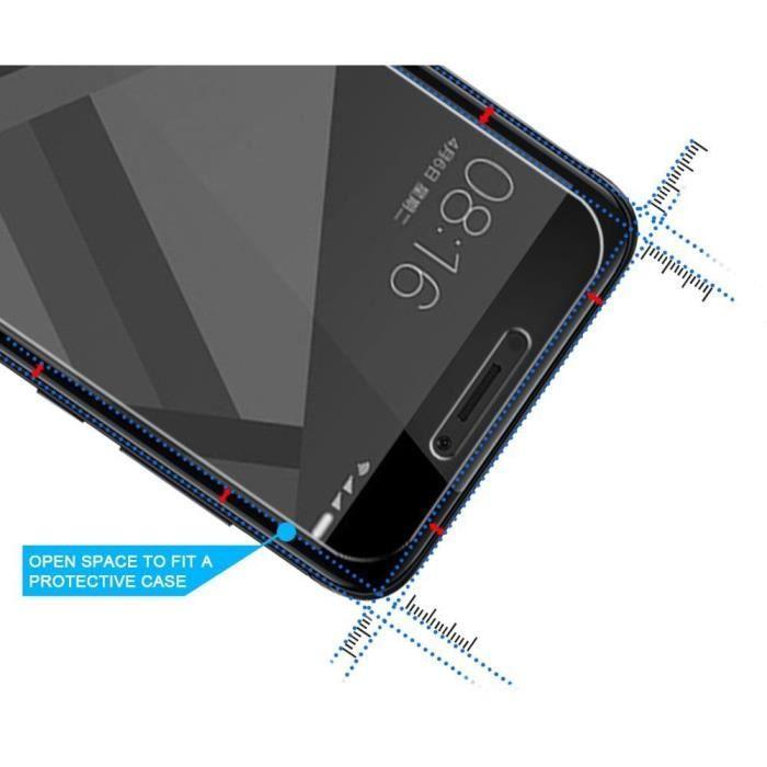 Film Vitre Protection Ecran - Phonillico® - Xiaomi REDMI 4X - Pack de 2 - Verre Trempé - Résistant aux Rayures