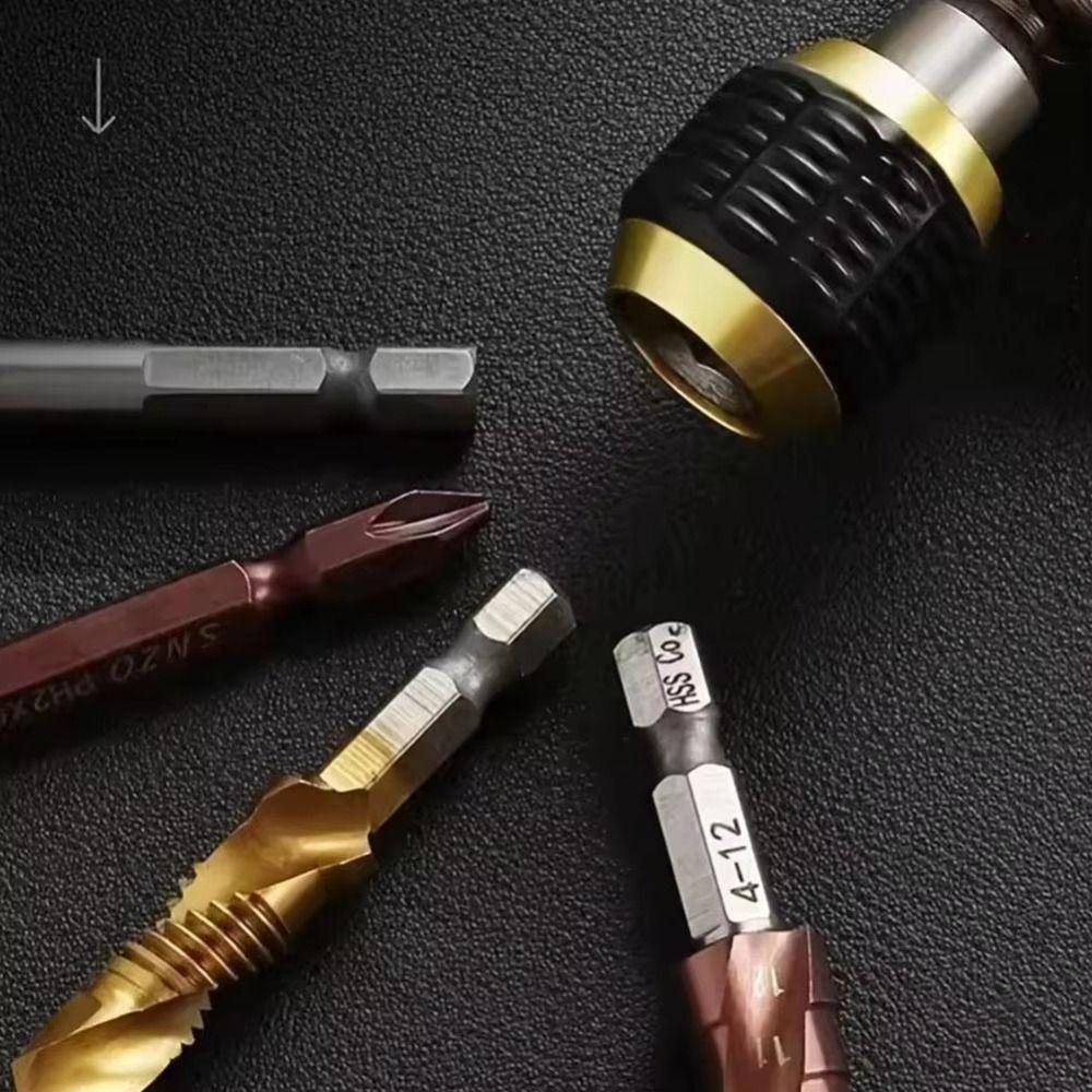 60mm Bit Holder 1/4" Hex Shank Quick Change Adapter New Screw Extractor Tool