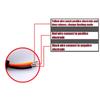 20PCS Amber LED Strobe Light 12v-24v 6LED Truck Trailer Lights Stroboscopes Car Light  Emergency Warning Hazard Flash Light