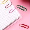 10 Colors Accessories Paper Clips Notebook Memo Pad Filing Bookmark binder Paperclips Student Office Binding Supplies Stationary