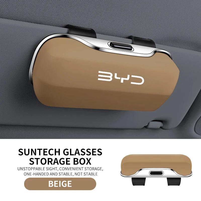 Pro BYD Atto 3 Tang F3 E6 Yuan Plus Song Max F0 Qin G3 I3 Han Auto Auto Clona Sluneční Brýle Pouzdro na Brýle Držák na Brýle Klip Box
