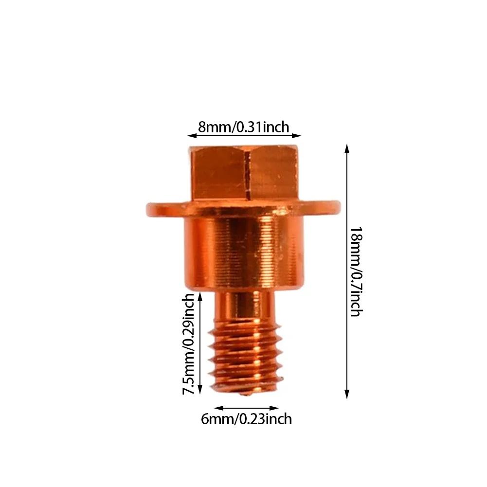 Motorcycle M6*12 Screws Fork Guard Bolt For KTM SX SXF XC XCF XCW EXC EXCF 125-530cc 2000-2025 For Husqvarna TC TE TX FC FE FX