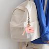 Portachiavi Ciondolo Mini Borsa Portachiavi con Fibbia Versatile Resistente all'Usura Portachiavi in Ecopelle Accessori per Zaino