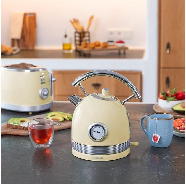 Kettle Cecotec Thermosense 420 Vintage Light Yellow (01484)