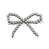Beaded Bowknot Hair Clip Female Duckbill Clip Hairpin Sweet Ballet Hair Decors