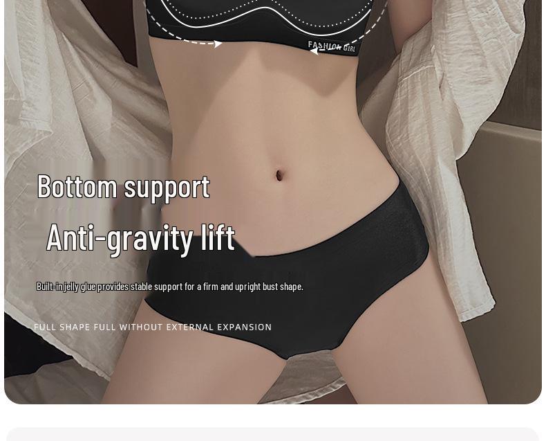 Women's Seamless Lift & Support Adjustable Bra Set