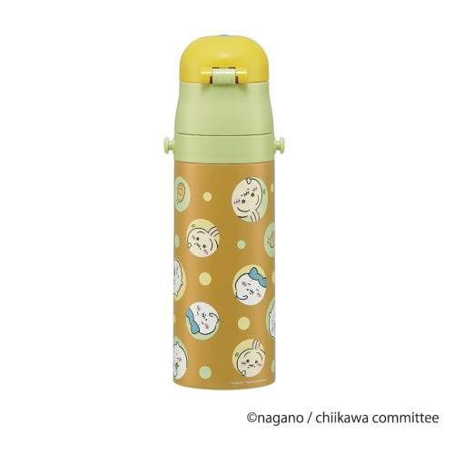 Skater Children's Stainless Steel Water Bottle Direct Drinking 470ml Chikawa Child-friendly Lightweight Type Cold Storage Only Waterbottle Sports Bott