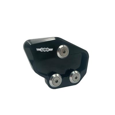 Für W800 W 800 W800 CAFE/STREET 2022 2021-2019 Neueste Hochwertige Motorrad CNC Seitenständer Vergrößerung Verlängerung Ständer Kickstand Verstärker Seitenst