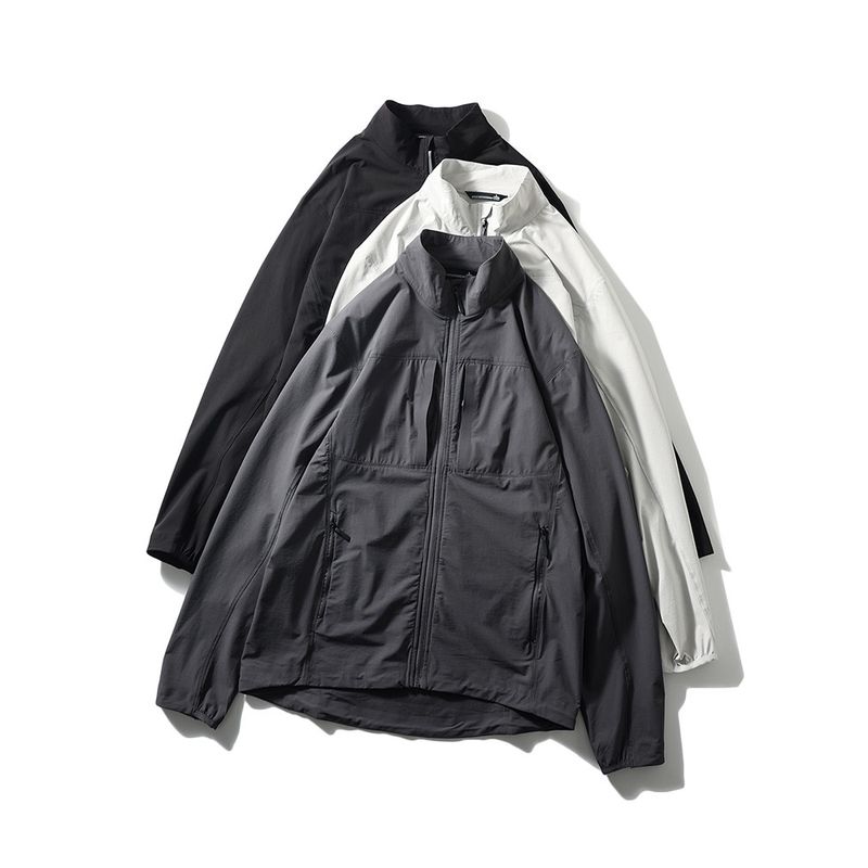 Quick-Dry Lightweight Functional Sun-Protection Workwear Jacket for Men, Spring and Autumn Thin Model, Export Men's Clothing, Stand-Collar Jacket