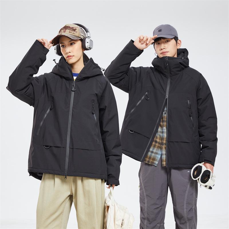 Shan Kebo Couple's Windproof Waterproof Outdoor Jacket - Men's and Women's Spring/Autumn Hiking Coat