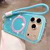 for  Candy Color Contrast Lanyard Case for For Iphone 17 16 1 14 Pro Max 13 12 Air Hand Wrist Strap Bumper Shockproof Cover