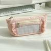 Cute Pencil Case Large Capacity Makeup Bag Trendy Zipper Stationery Pouch  Children