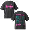 Camiseta Gráfica Lavada Vintage Anime Dorohedoro Kaiman Shin Ropa para Hombre y Mujer Moda Hip Hop Streetwear Top Y2K Gótico Algodón Camisetas Oversize