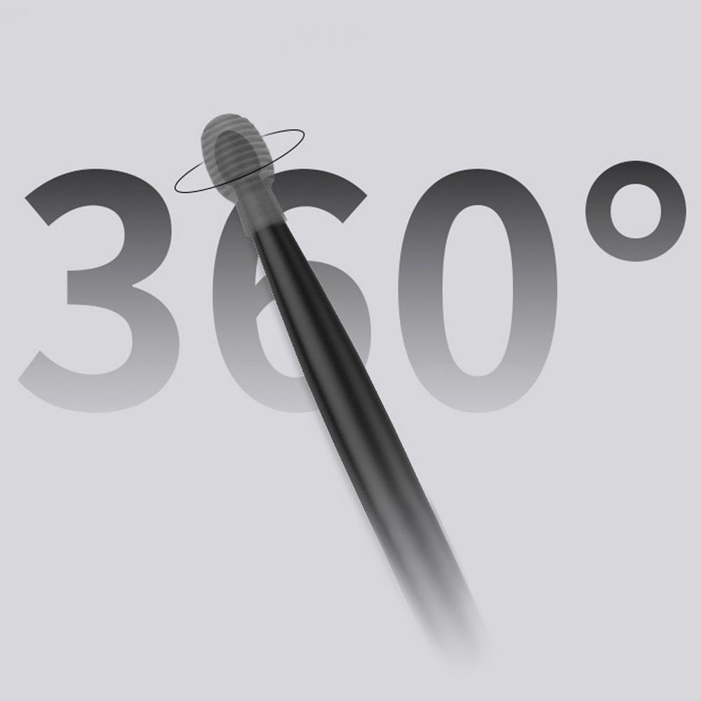 4ks Drum Stick Practice Tip Přenosná silikonová ztlumená buben pro začátečníky