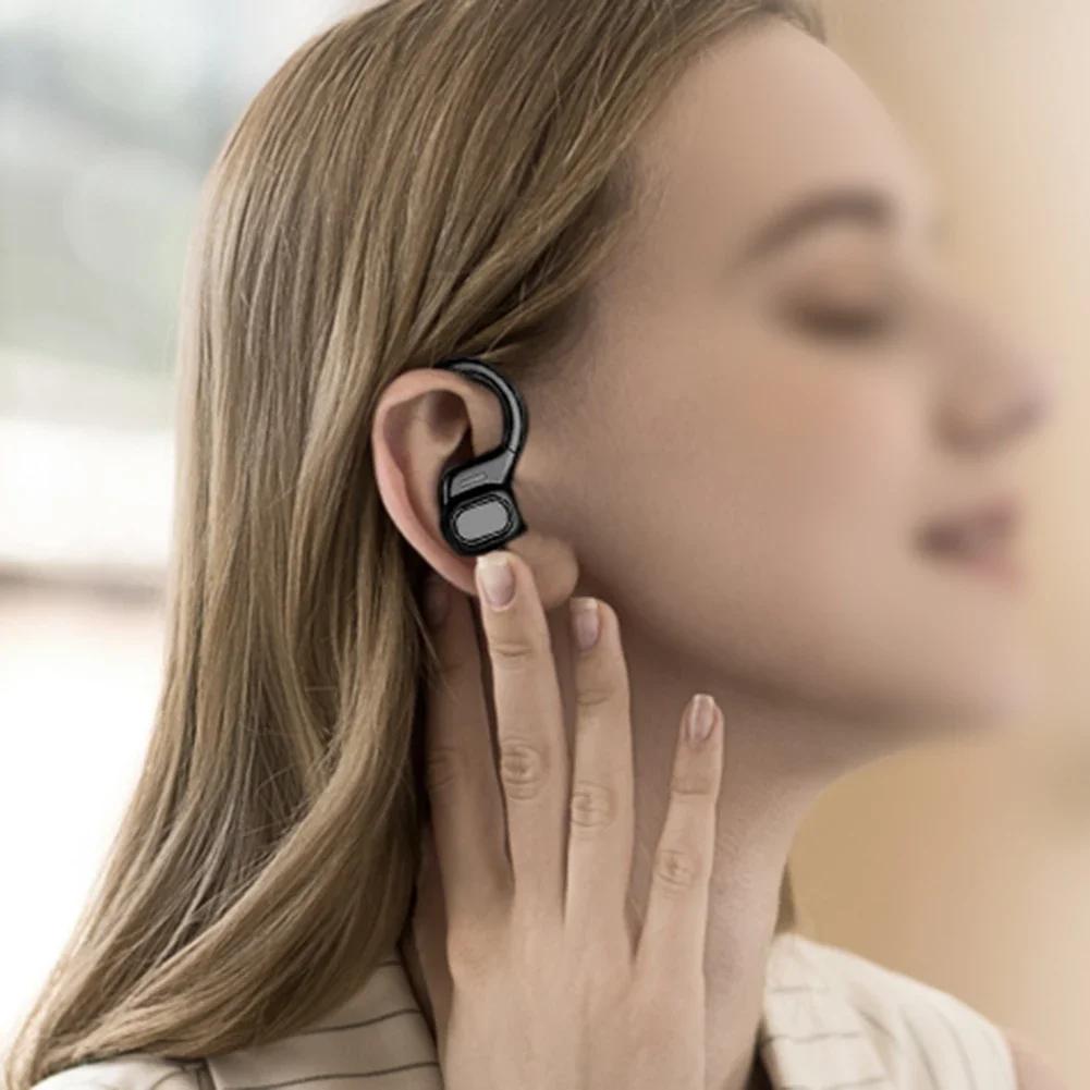 VV2 TWS Bluetooth Earphones With Microphones Sports Wireless Waterproof Earphones 5.0 Charging Compartment Ear-hook Earphones