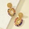 Retro Palace-Inspired Stud Earrings – Classic Vintage Jewelry for Women’s Sophisticated Look
