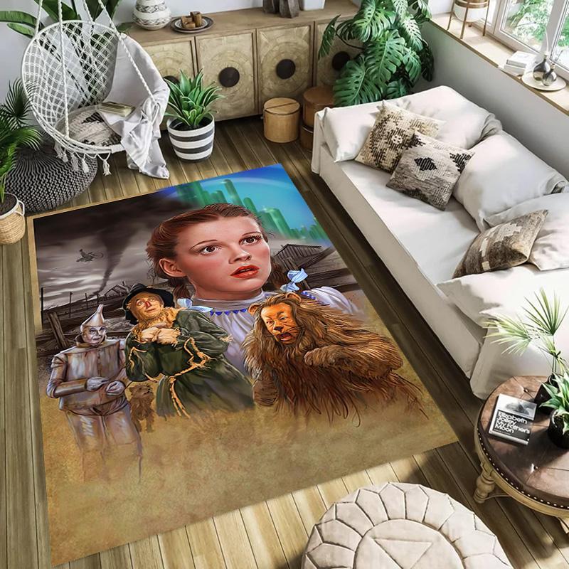 Fantasy Adventure Journey carpet printing Suitable for all seasons Doormat Christmas gifts Dormitory decoration