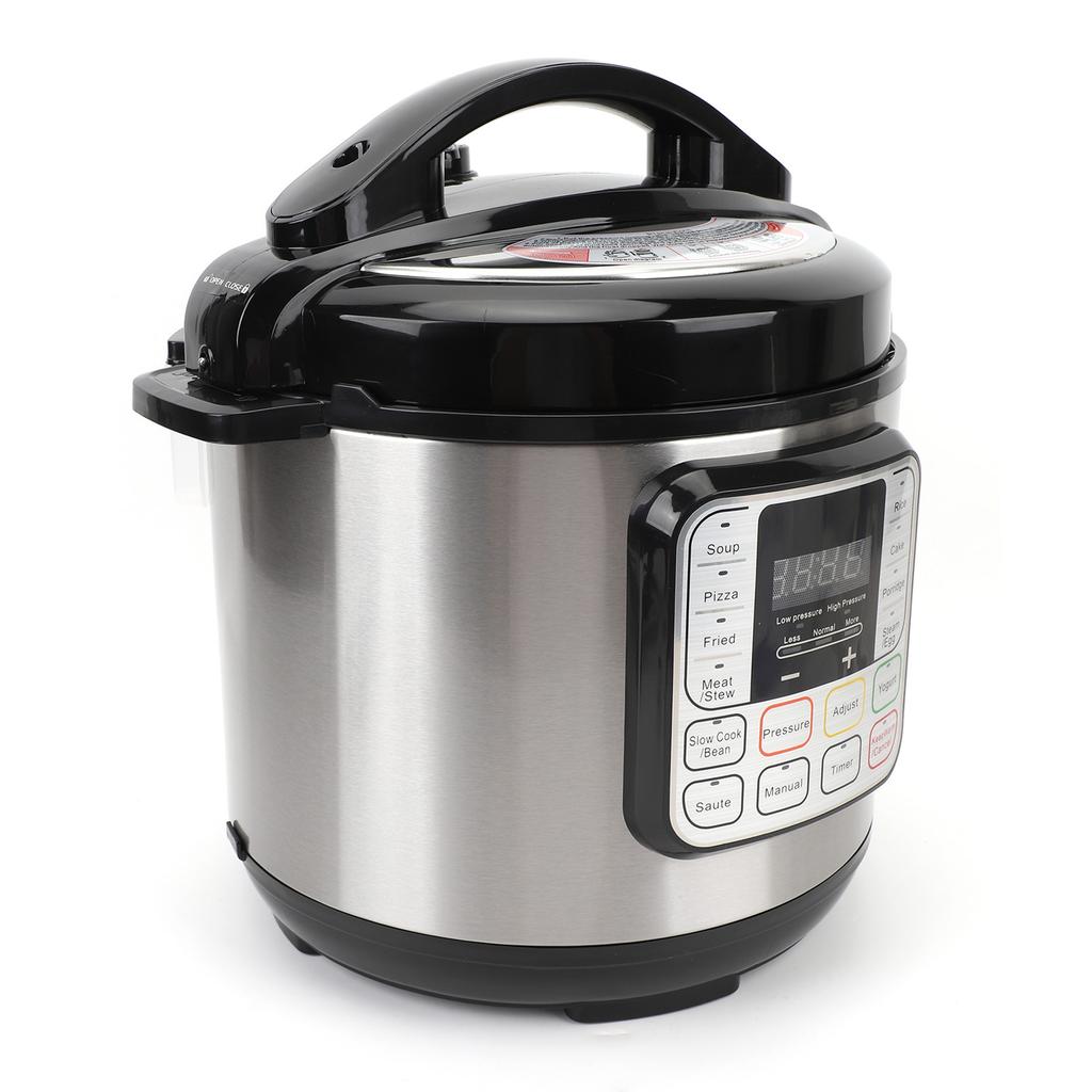 Electric Pressure Cooker 6L Multiple Prevention Dishwasher Safe 16 in 1 Multi Cooker for Slow