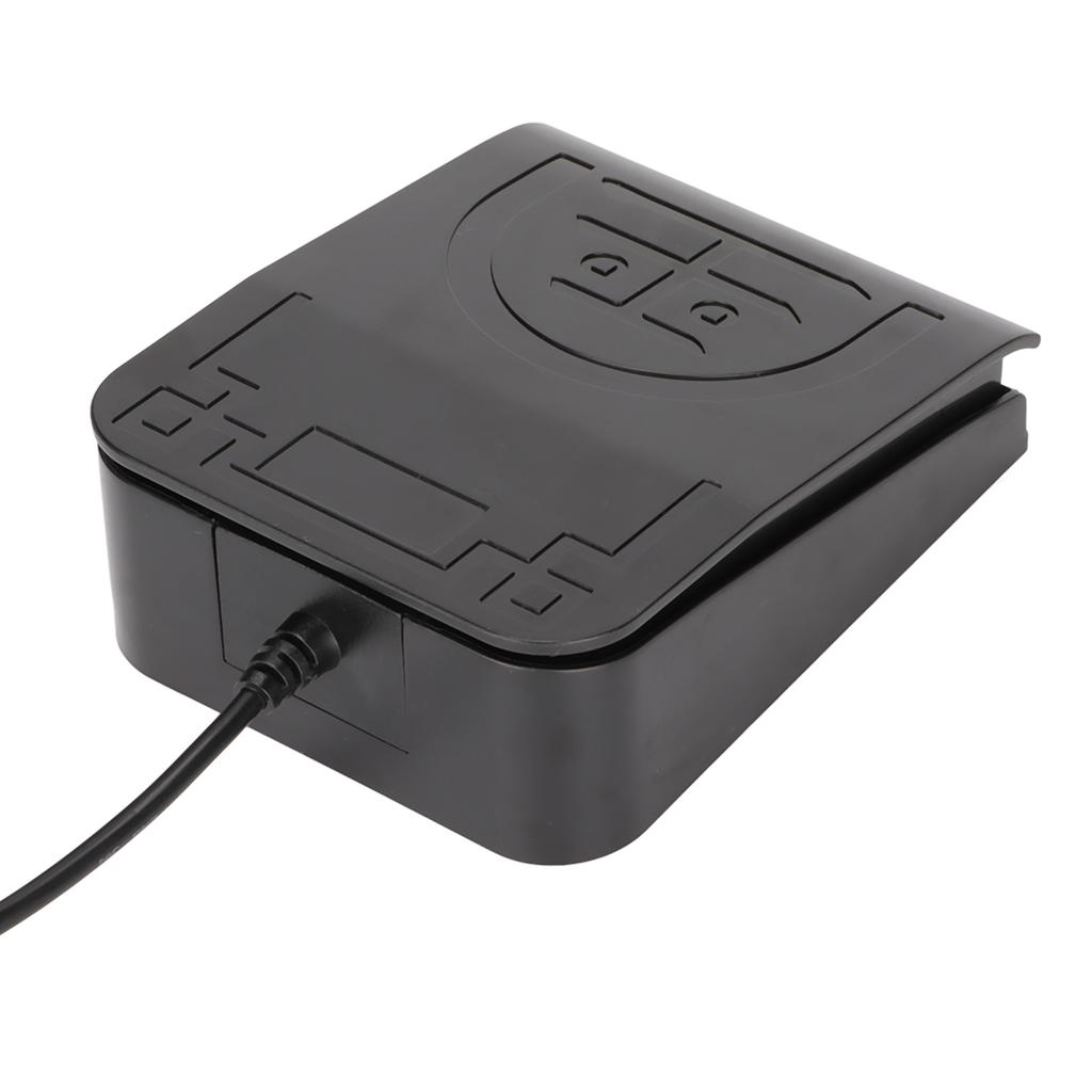 USB Foot Switch Pedal MIDI Controller Ergonomic Design Single Foot Switch Pedal for Instrument Photobooth Zooming