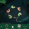 Mother-of-Pearl Hairpin Craft Kit: Brooch & Hairpin Shell Fragments - Perfect Mother’s Day Gift