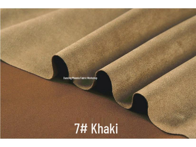 Luxury Snowflake Velvet Suede Air Layer Fabric - Thick, Stretchy, Soft, Delicate Knit