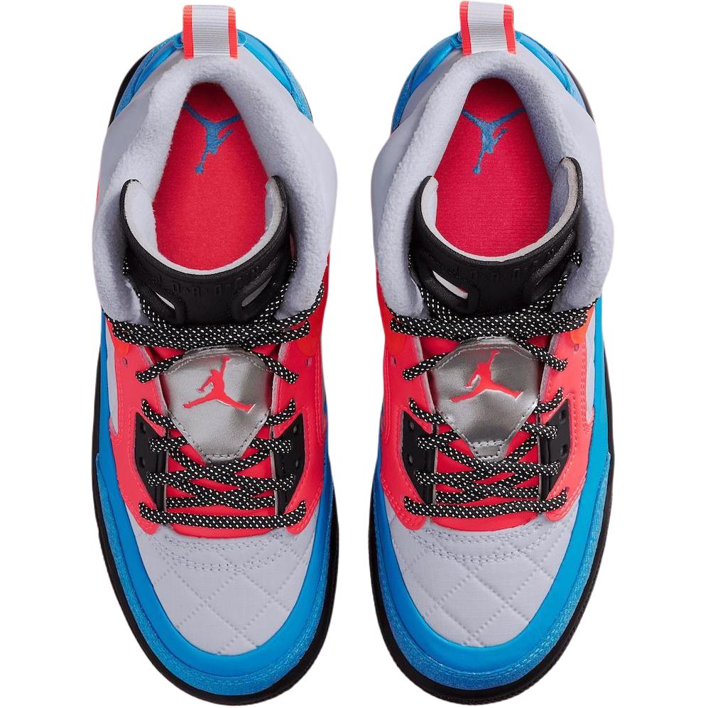 New Jordan Spizike Thermal Mid Top Children's Basketball Shoes Blue Teenagers FD4653-046