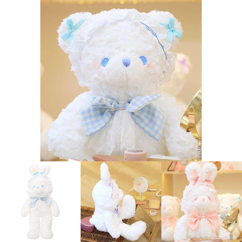 Handcrafted With Love And Superior Materials Lolita Bunny/bear Plush Stuffed Animal Toy