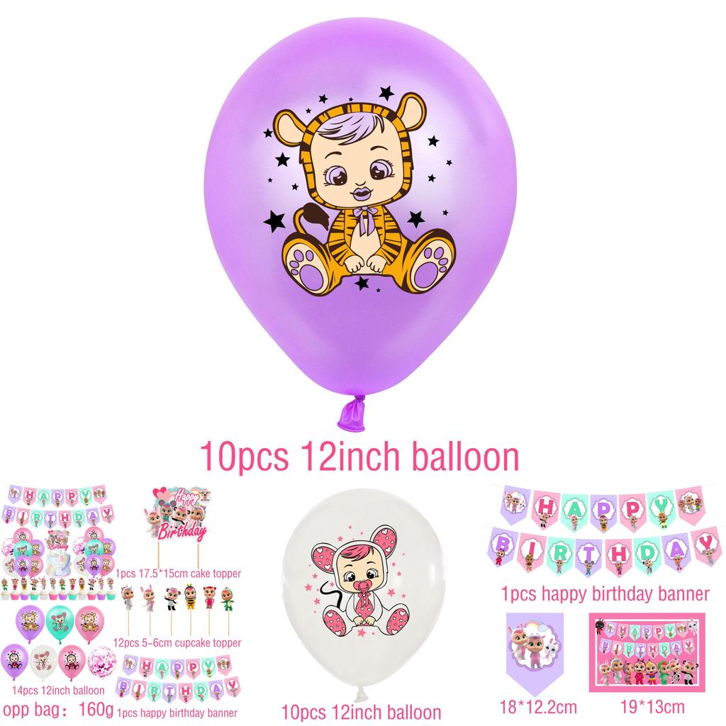 Cry Babies Magic Tears Themed Party Supplies For Unforgettable Fun And Entertainment