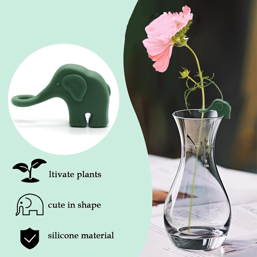 Elephant Shaped Plant Support Garden Stake Flower Vine Holder Plant Stand Outdoor Decor Gardening Tools for Indoor Outdoor Use