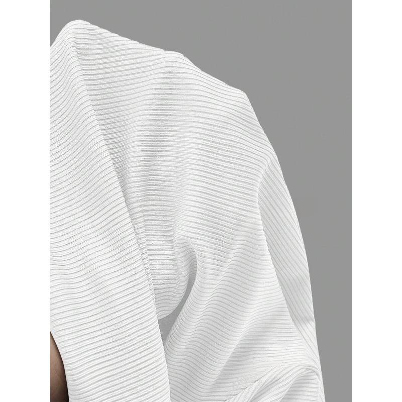 Dámská móda Ležérní jaro podzimní jednobarevné halenky a košile s dlouhým rukávem a výstřihem