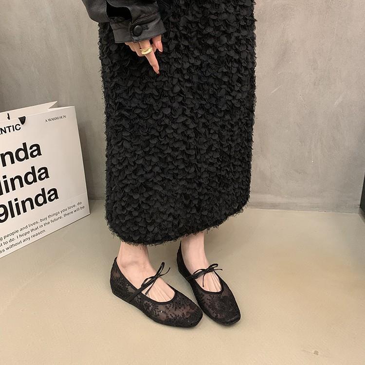 Evening wind shoes retro new Chinese single shoes women's shoes inner height increase 2025 early spring new French evening wind Mary Jane shoes