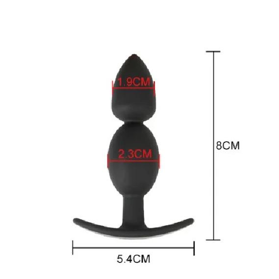 Bezpieczny silikonowy korek analny Dildo wibrator zabawki erotyczne dla mężczyzn kobiety masażer prostaty korki analne towary intymne dorosłych gejów produkt